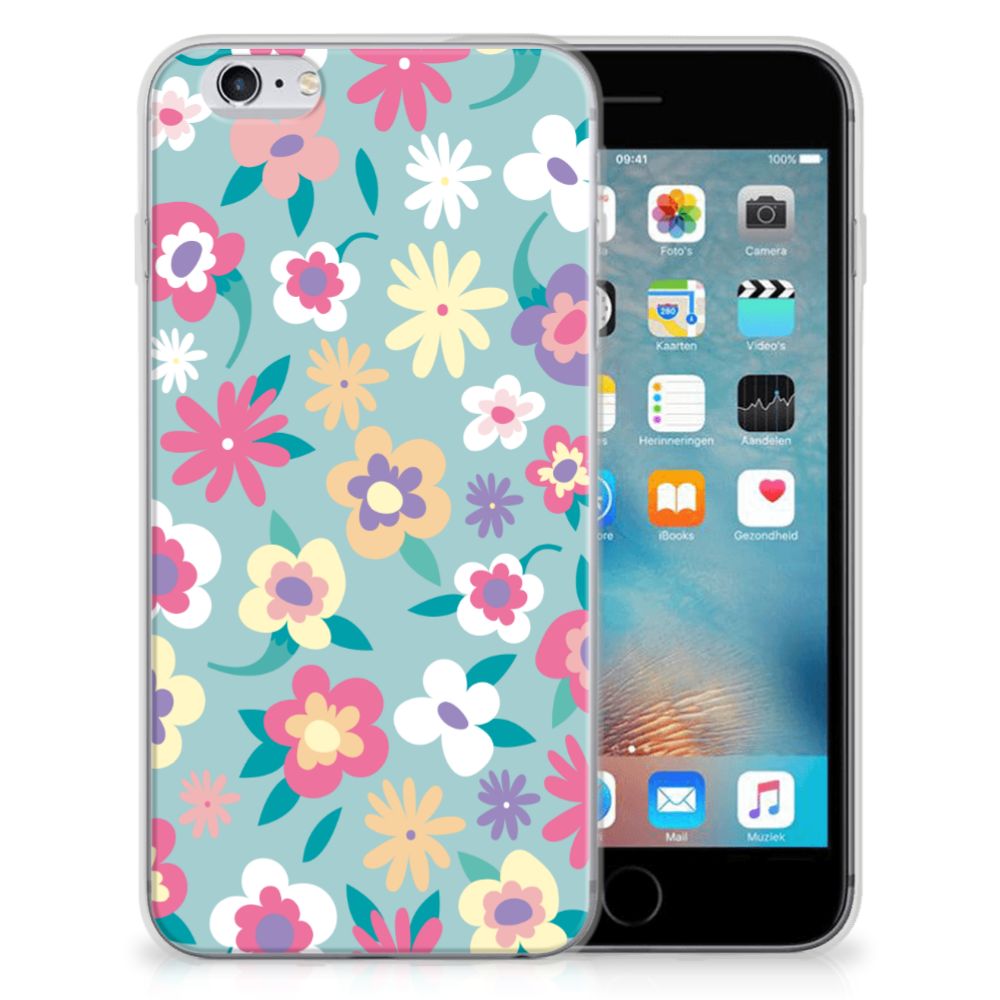 Apple iPhone 6 | 6s TPU Case Flower Power