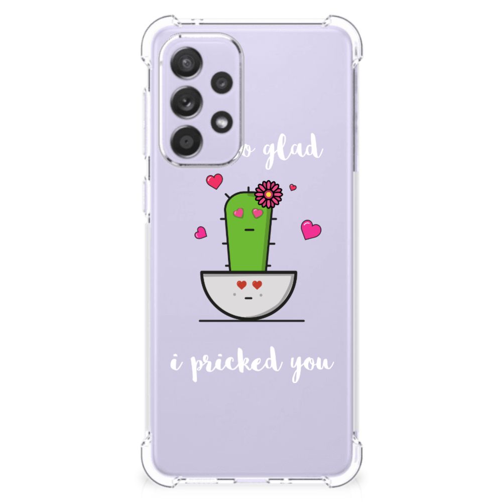 Samsung Galaxy A33 Stevig Bumper Hoesje Cactus Glad B2C Telecom