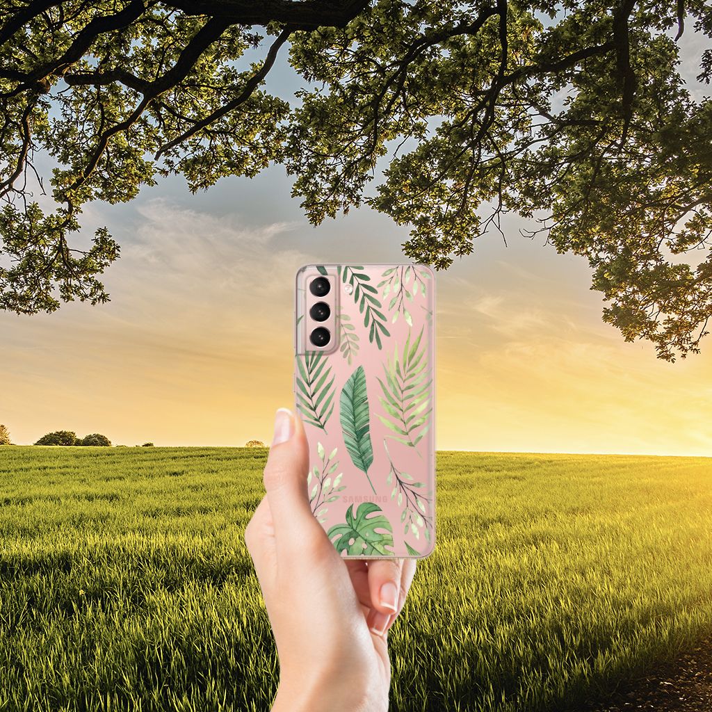 Samsung Galaxy S21 TPU Case Leaves B2C Telecom