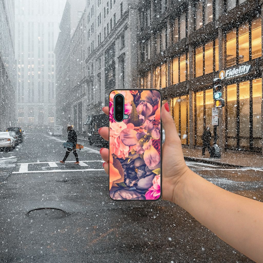 OnePlus Nord CE 5G Bloemen Hoesje Bosje Bloemen B2C Telecom