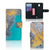 Nokia 1 Plus Bookcase Marble Blue Gold