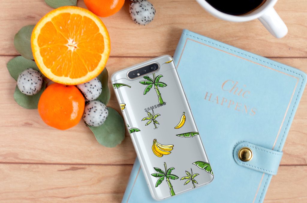 Samsung Galaxy A80 TPU Case Banana Tree