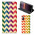 Sony Xperia L4 Hoesje met Magneet Zigzag Multi Color