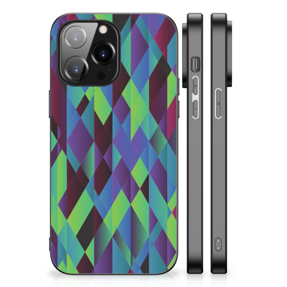 iPhone 14 Pro Max Backcover Abstract Green Blue