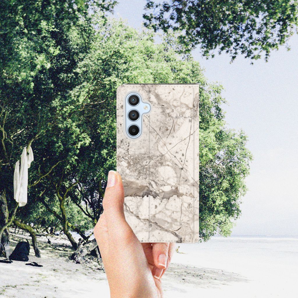 Samsung Galaxy A54 Standcase Marmer Beige - B2C Telecom