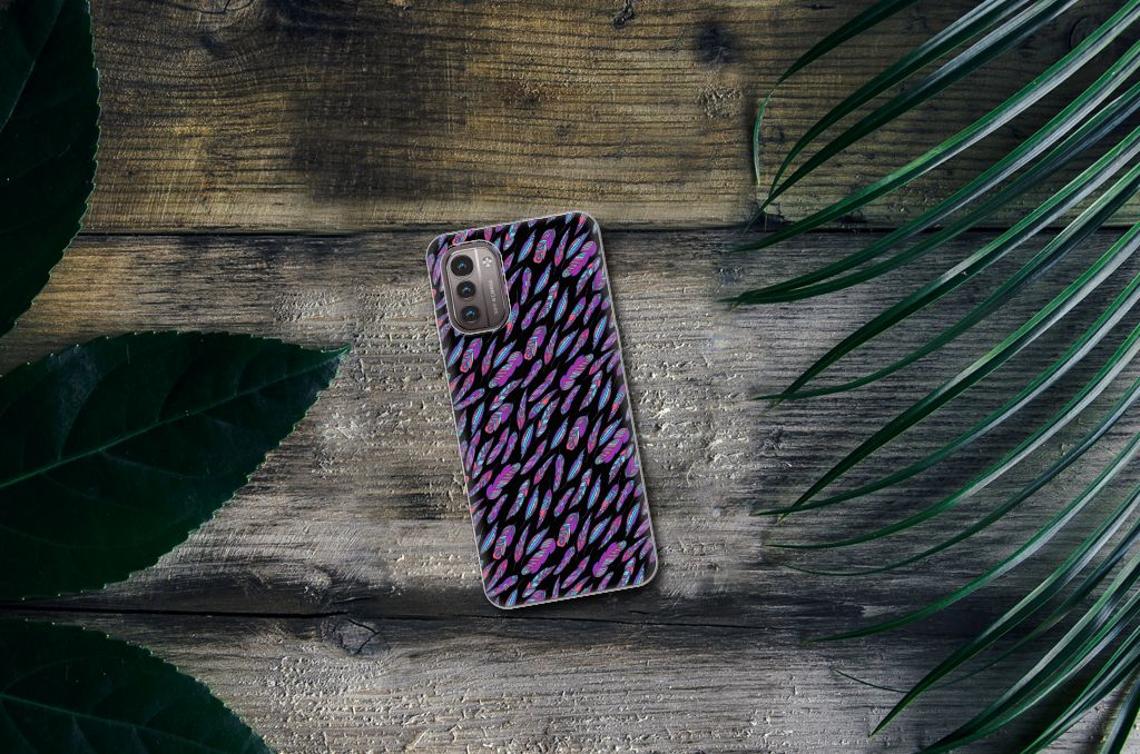 Nokia G21 | G11 TPU bumper Feathers Color B2C Telecom