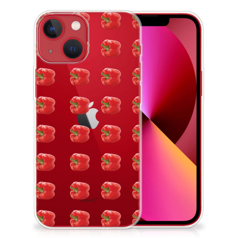 Apple iPhone 13 Siliconen Case Paprika Red B2C Telecom