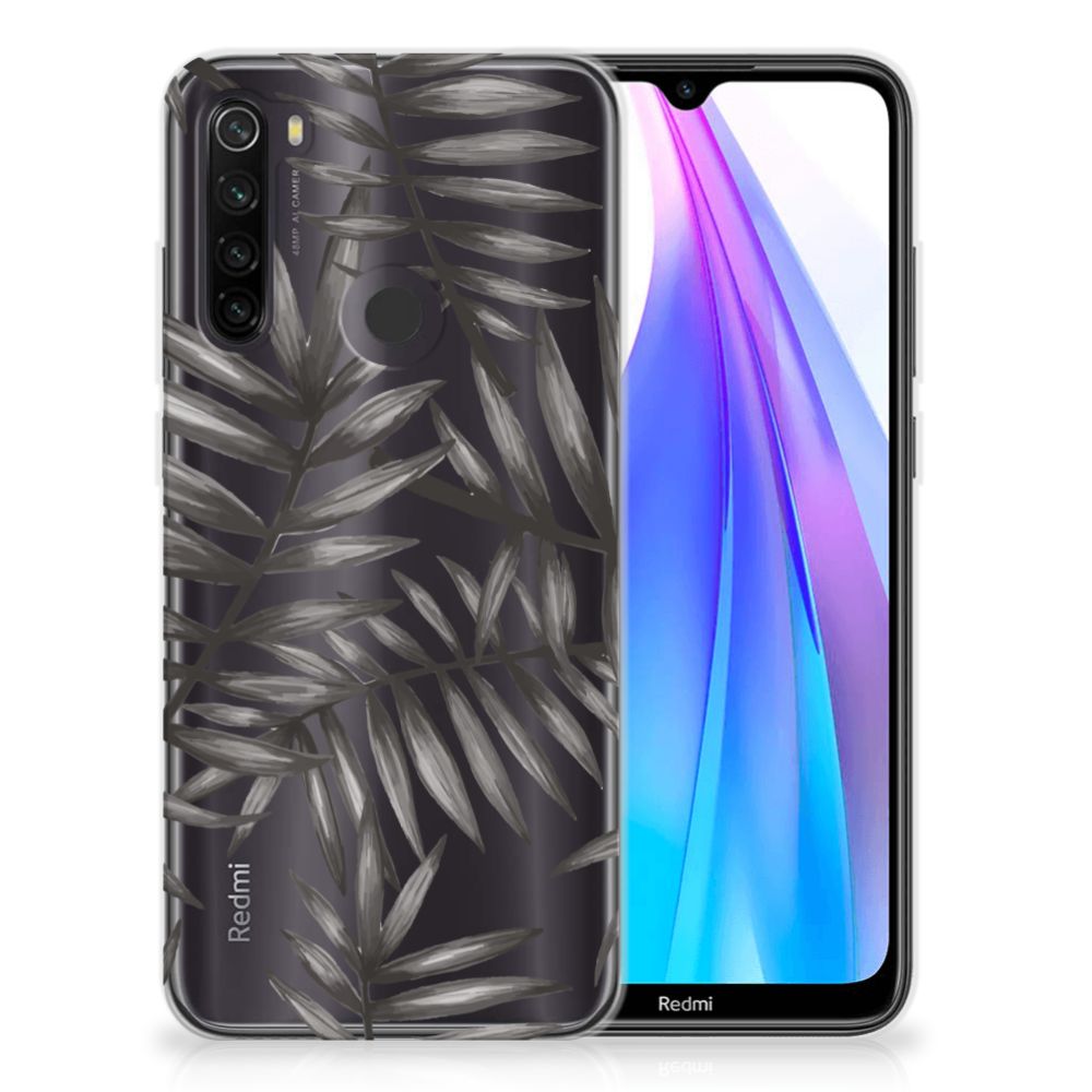 Xiaomi Redmi Note 8T TPU Case Leaves Grey B2C Telecom