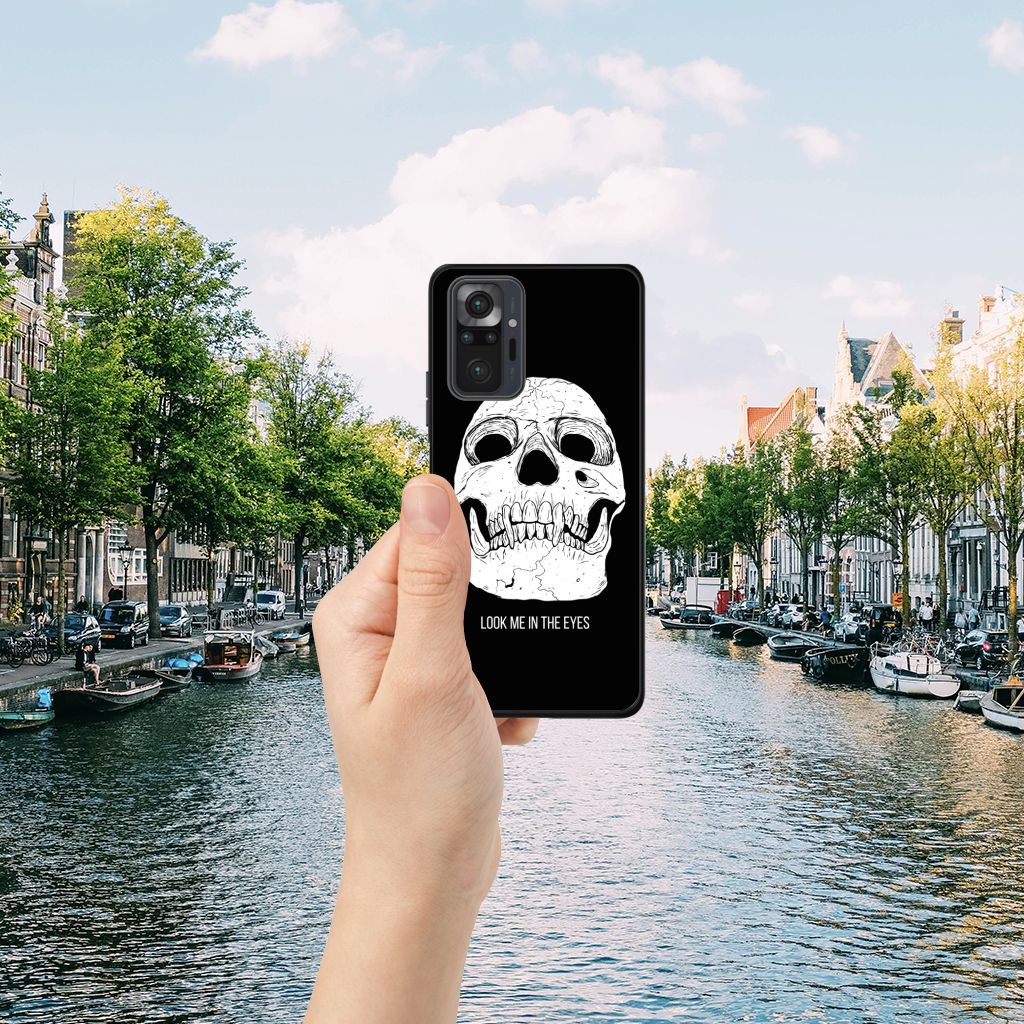 Telefoonhoesje Xiaomi Redmi Note 10 Pro Skull Eyes B2C Telecom
