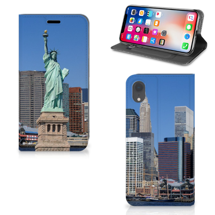Apple iPhone Xr Book Cover Vrijheidsbeeld