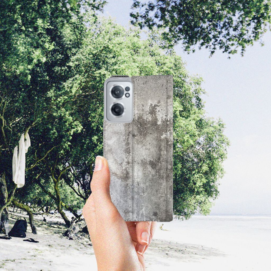 OnePlus Nord CE 2 5G Standcase Beton Print - B2C Telecom