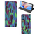OPPO Reno4 Pro 5G Stand Case Abstract Green Blue - B2C Telecom