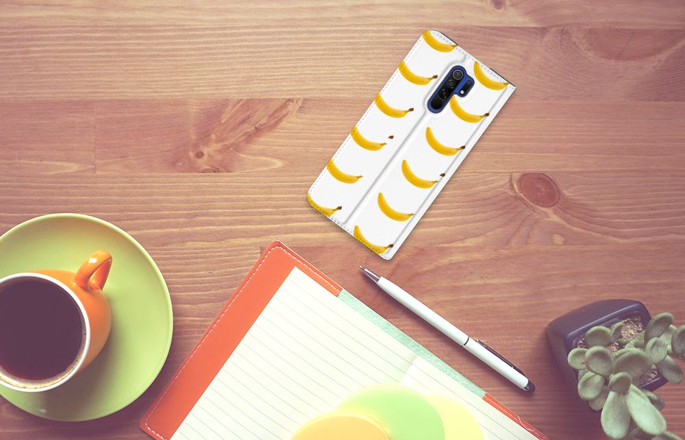 Xiaomi Redmi 9 Flip Style Cover Banana - B2C Telecom