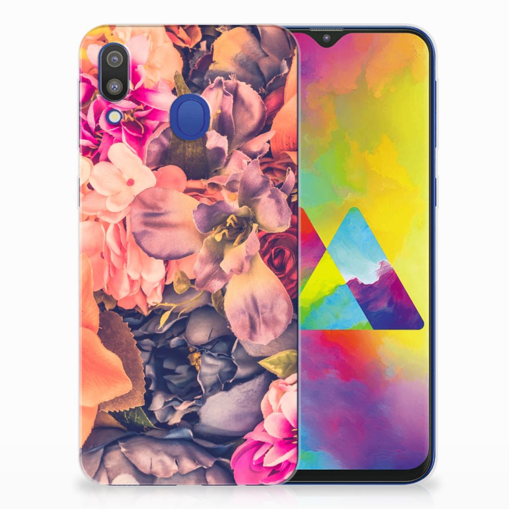 Samsung Galaxy M20 (Power) TPU Case Bosje Bloemen