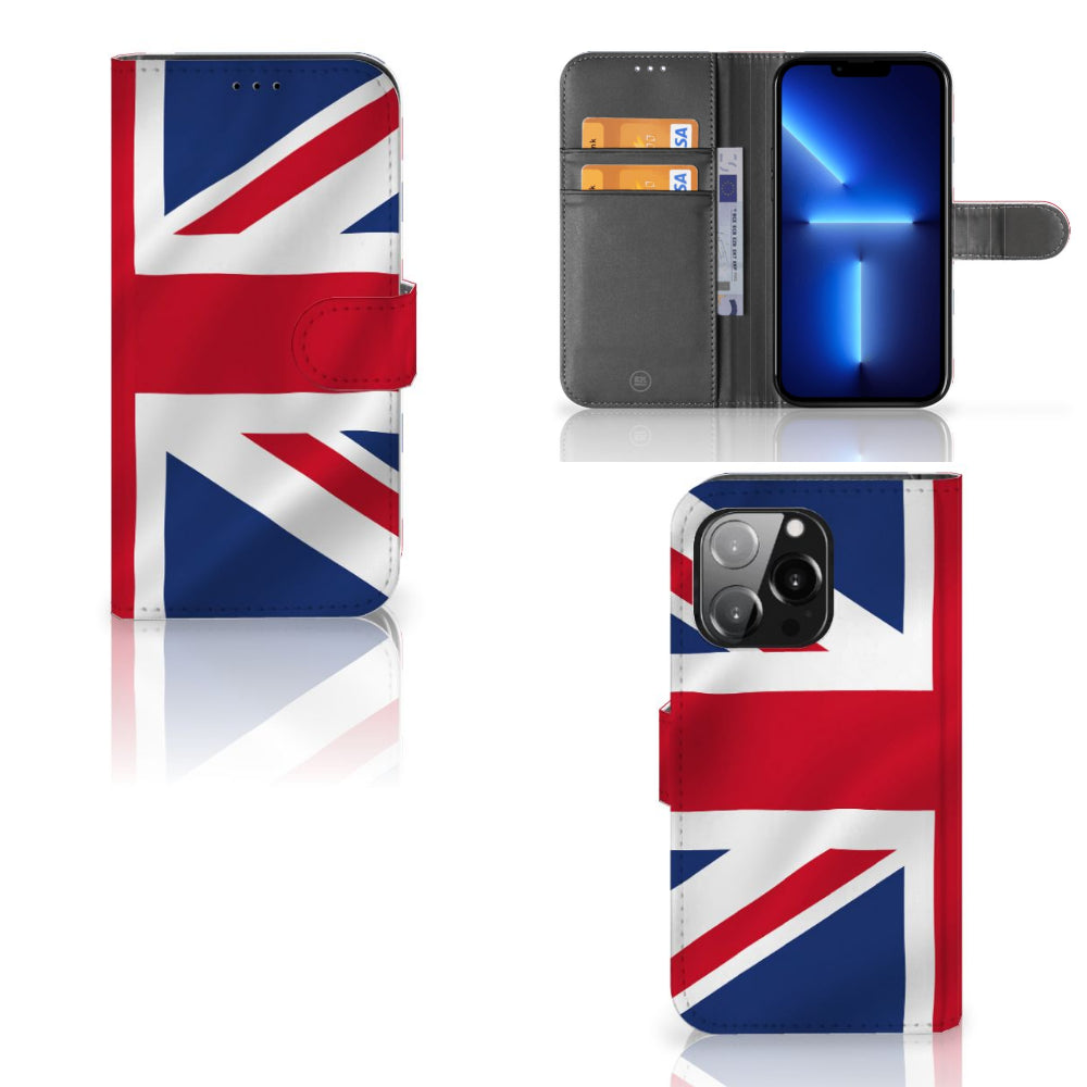 iPhone 13 Pro Bookstyle Case Groot-Brittannië