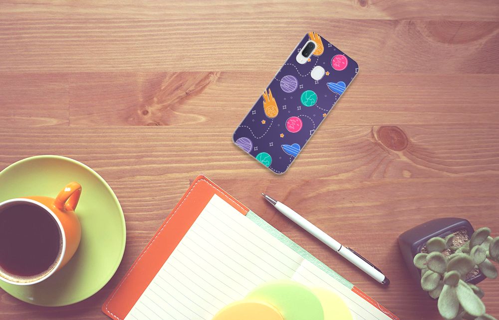 Samsung Galaxy A20e Silicone Back Cover Space