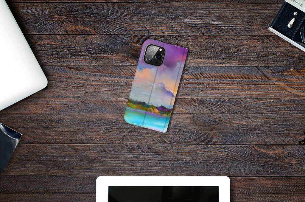 Bookcase iPhone 14 Pro Max Boat