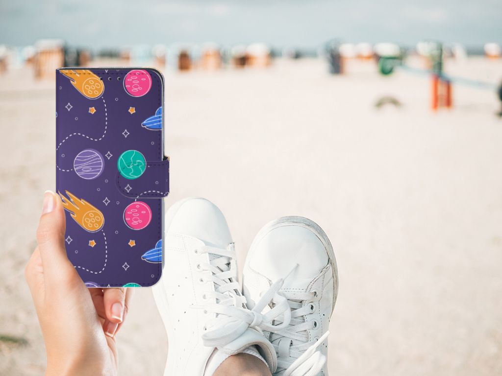 Samsung Galaxy M10 Wallet Case met Pasjes Space