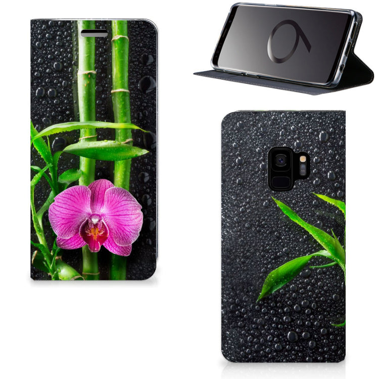 Samsung Galaxy S9 Smart Cover Orchidee