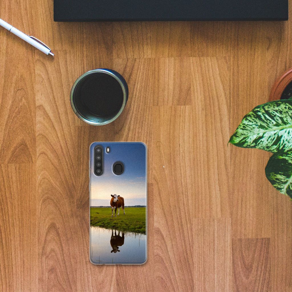 Samsung Galaxy A21 TPU Hoesje Koe B2C Telecom