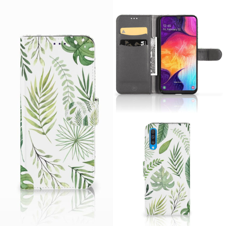Samsung Galaxy A50 Hoesje Leaves