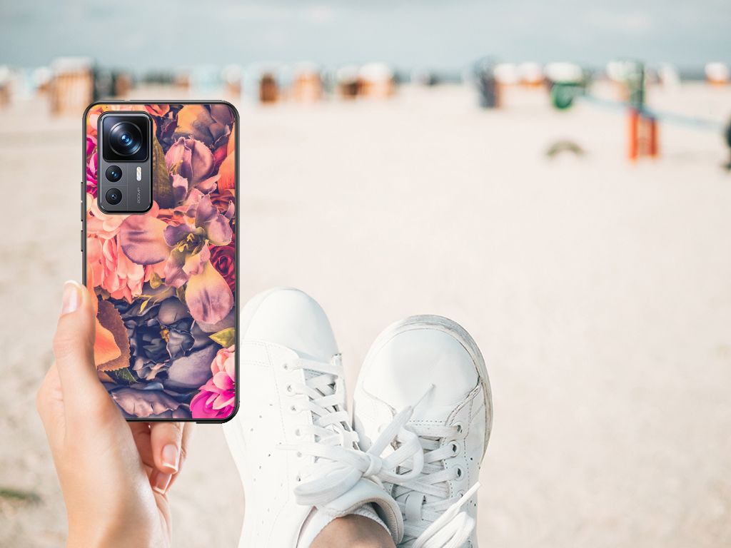 Xiaomi 12T | 12T Pro Bloemen Hoesje Bosje Bloemen B2C Telecom