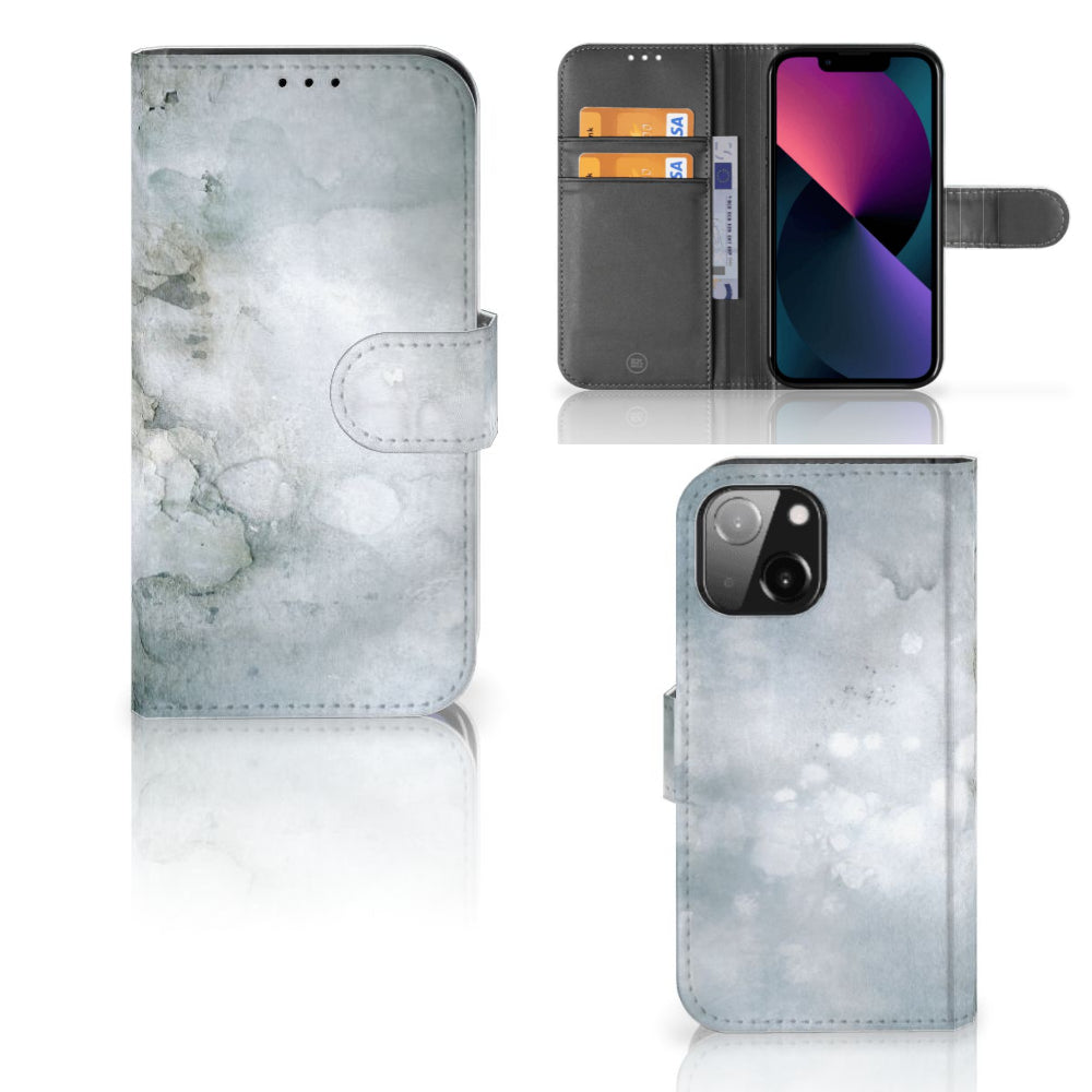 Hoesje iPhone 13 Mini Painting Grey