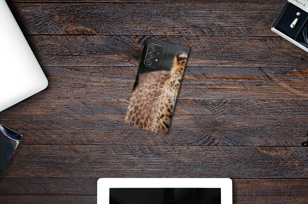 Samsung Galaxy A72 (5G/4G) Hoesje maken Luipaard - B2C Telecom