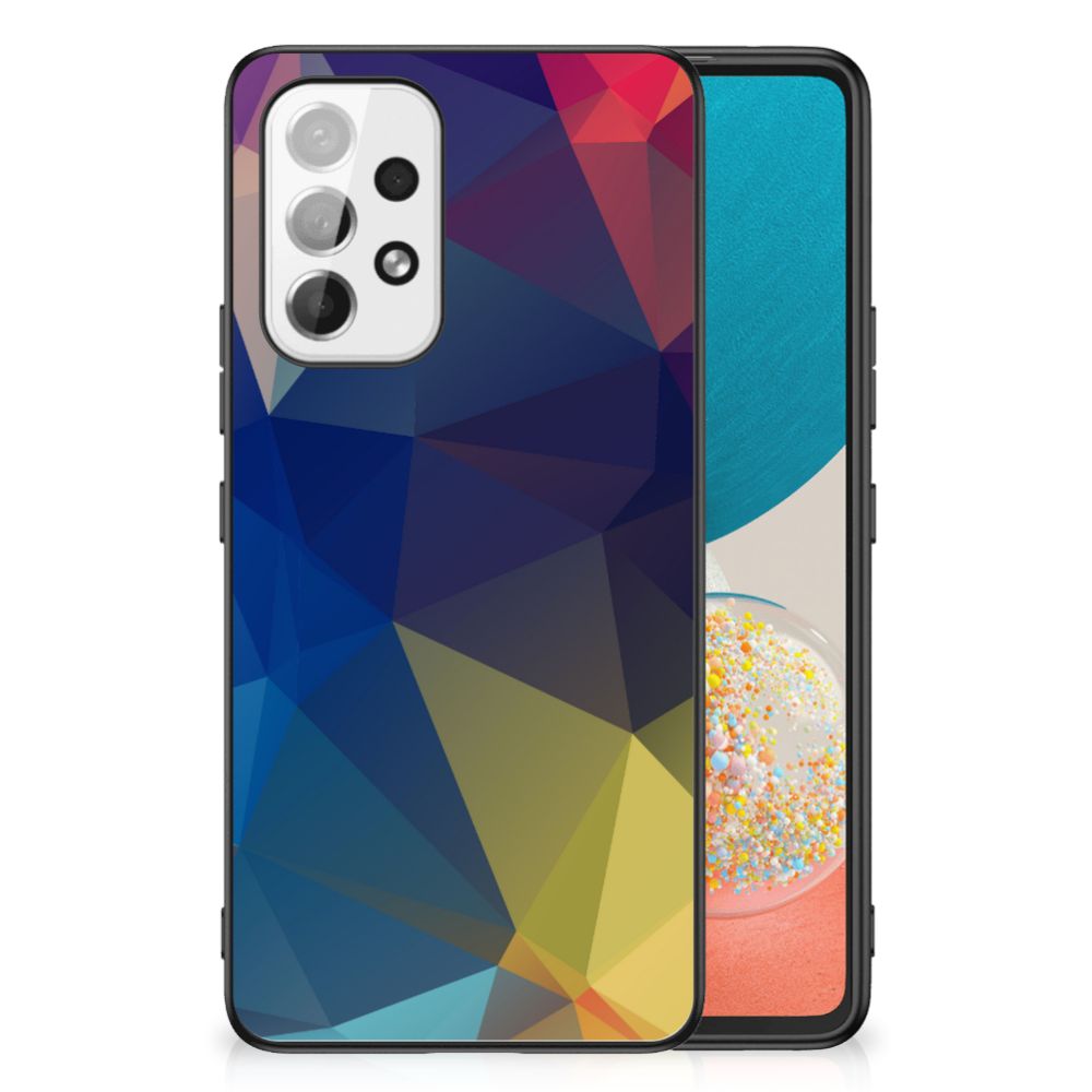 Samsung Galaxy A53 Backcover Polygon Dark