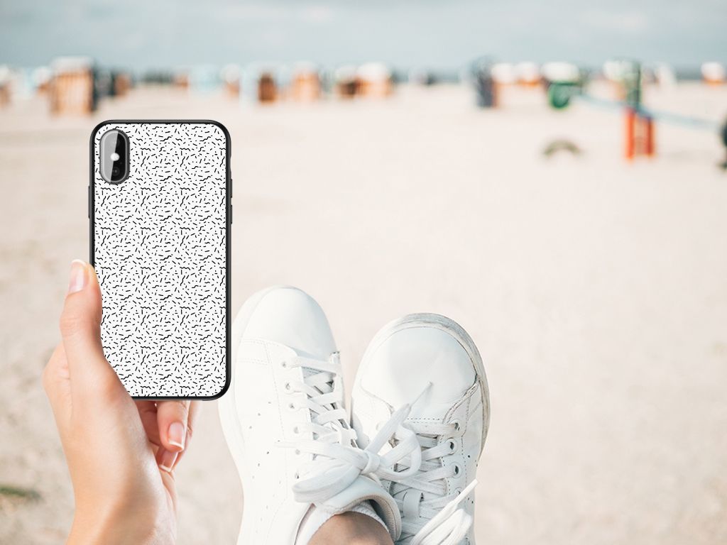iPhone X | Xs Back Case Stripes Dots B2C Telecom