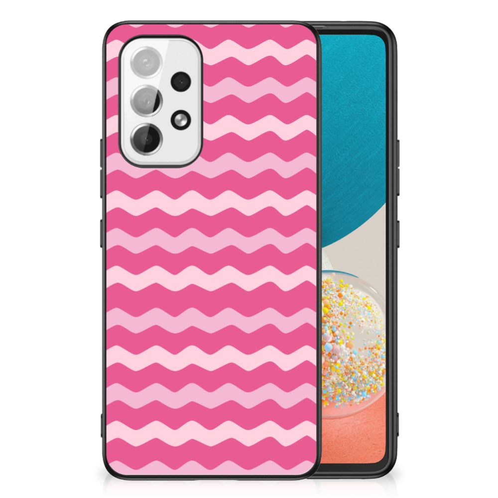 Samsung Galaxy A53 Back Case Waves Pink