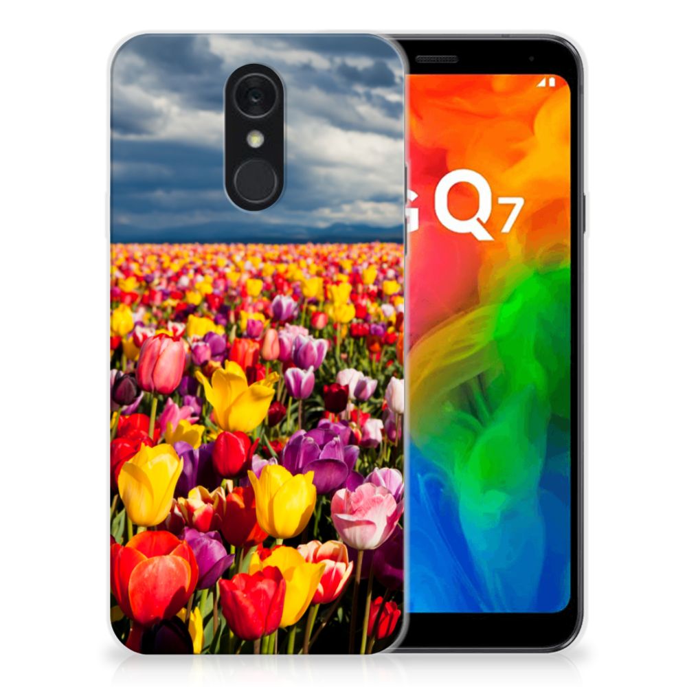 LG Q7 TPU Case Tulpen
