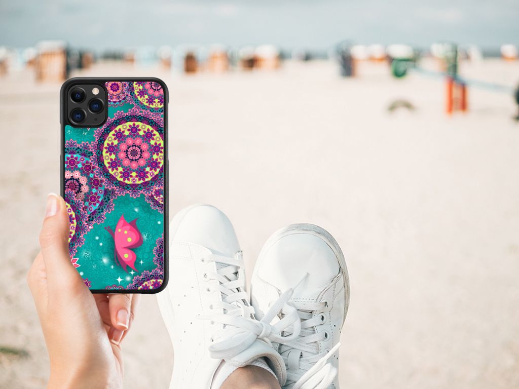 Apple iPhone 11 Pro Max Case Cirkels en Vlinders B2C Telecom