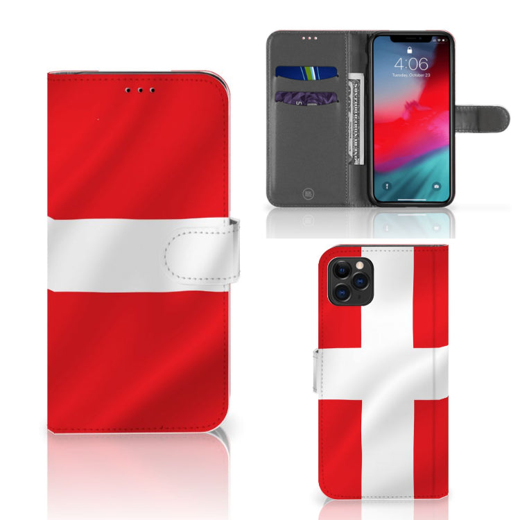 Apple iPhone 11 Pro Max Bookstyle Case Denemarken