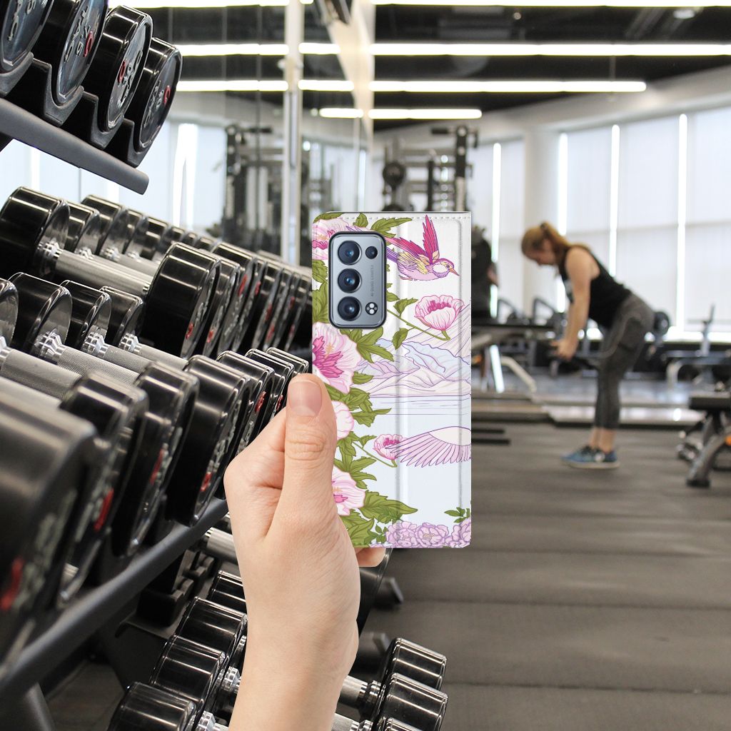 OPPO Reno 6 Pro Plus 5G Hoesje maken Bird Standing - B2C Telecom