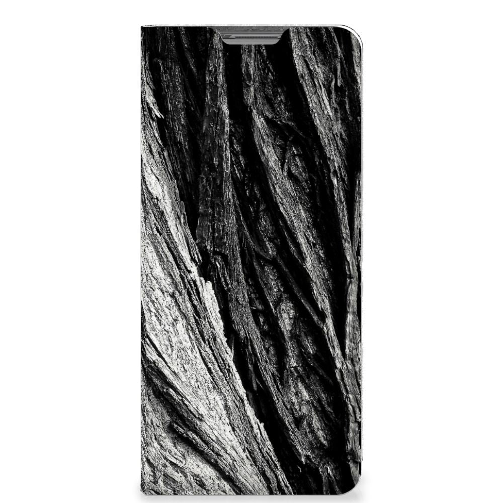 Book Wallet Case OPPO Find X5 Boomschors Grijs - B2C Telecom