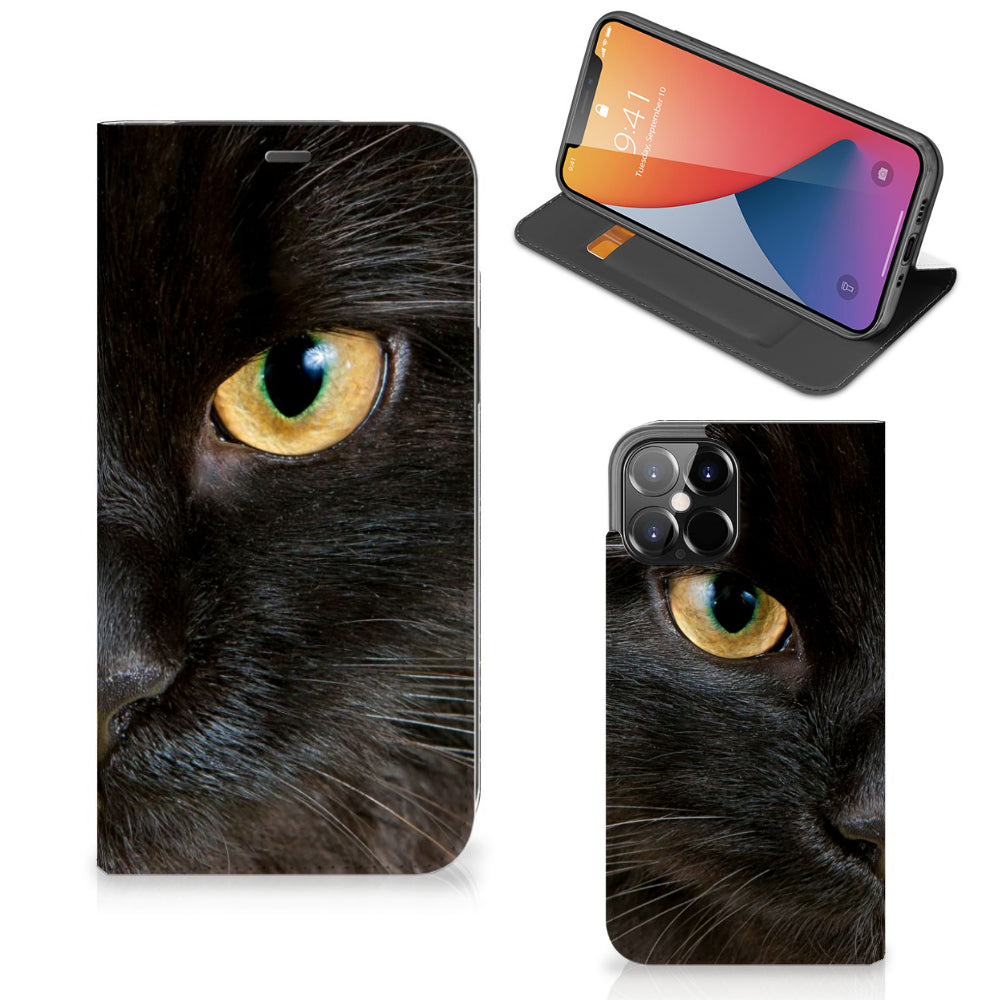 iPhone 12 Pro Max Hoesje maken Zwarte Kat