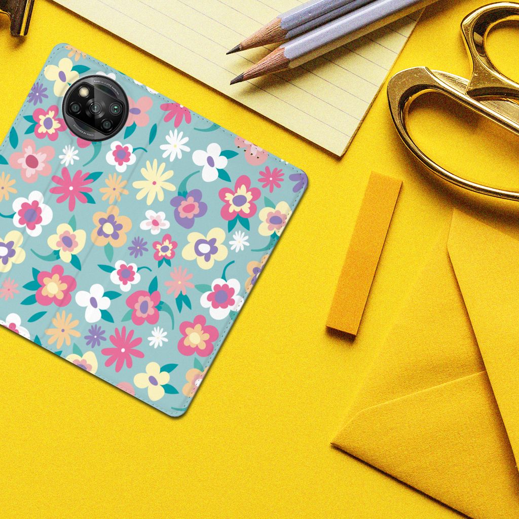 Xiaomi Poco X3 Pro | Poco X3 Smart Cover Flower Power - B2C Telecom