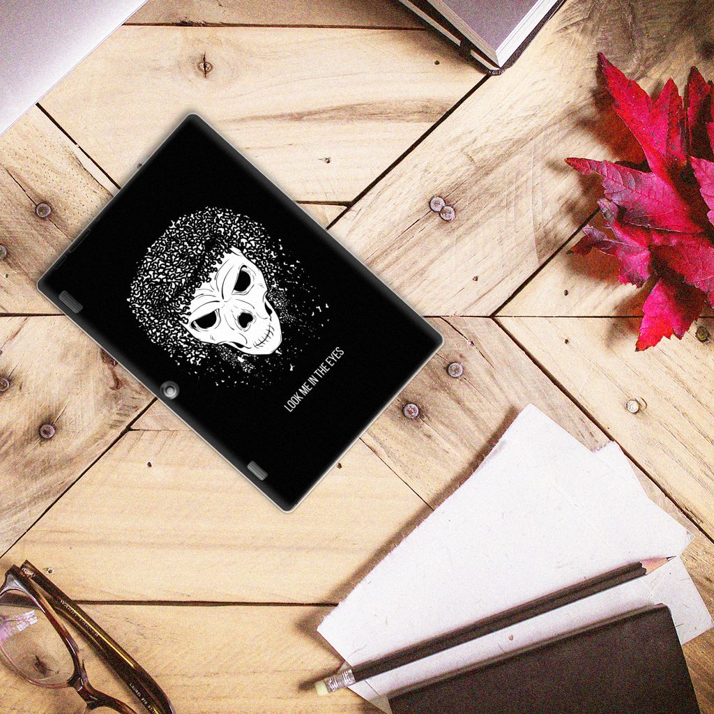 Tablet BackCover Lenovo Tab 10 | Tab 2 A10-30 Skull Hair - B2C Telecom
