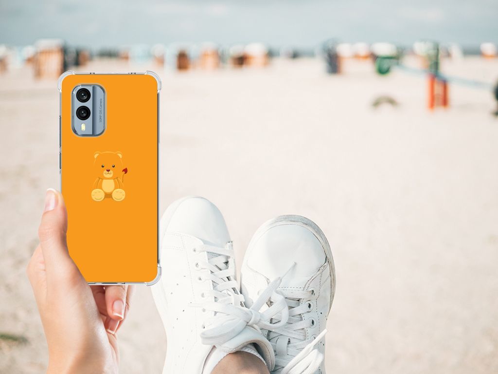 Nokia X30 Stevig Bumper Hoesje Baby Beer B2C Telecom