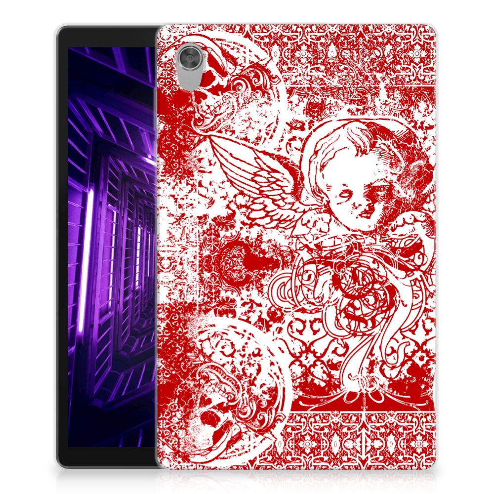 Tablet BackCover Lenovo Tab M10 HD (2de generatie) Angel Skull Rood