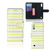 Samsung Galaxy M10 Telefoon Hoesje Waves Yellow