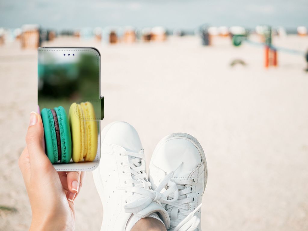 Samsung Galaxy S10e Book Cover Macarons