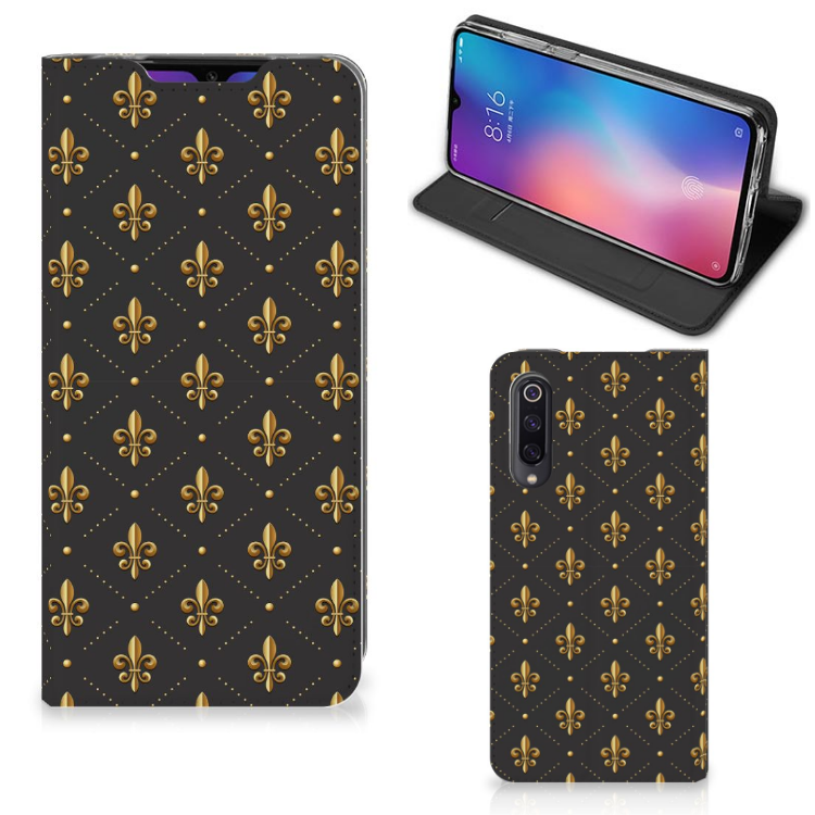 Xiaomi Mi 9 Hoesje met Magneet Franse Lelie