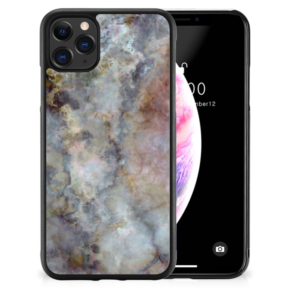 Apple iPhone 11 Pro Max Gripcase Marmer Grijs B2C Telecom