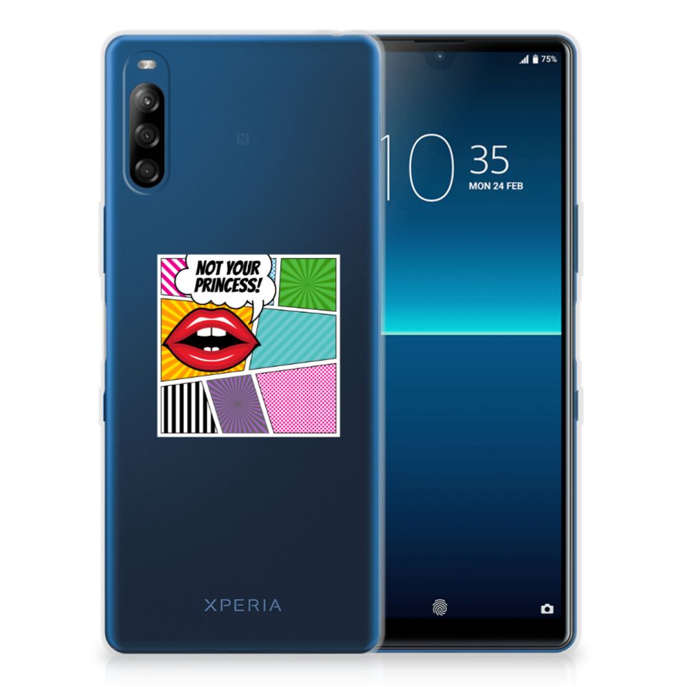 Sony Xperia L4 Silicone Back Cover Popart Princess B2C Telecom