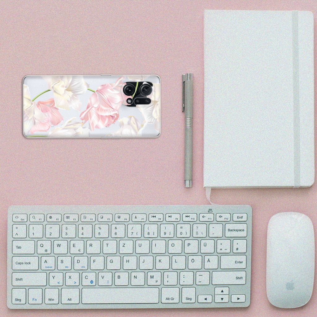 OPPO Find X5 TPU Case Lovely Flowers B2C Telecom