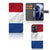 OnePlus Nord 2T Bookstyle Case Nederlandse Vlag met artistiek ontwerp en pasjeshouder.