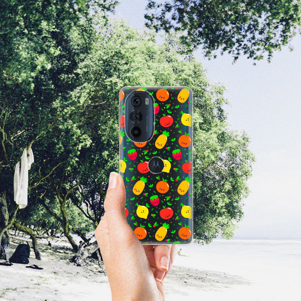 Motorola Edge 30 Pro Siliconen Case Fruits B2C Telecom