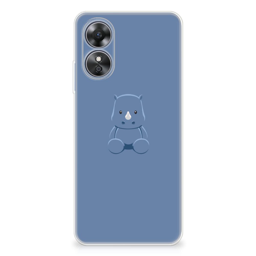 OPPO A17 Telefoonhoesje met Naam Baby Rhino B2C Telecom